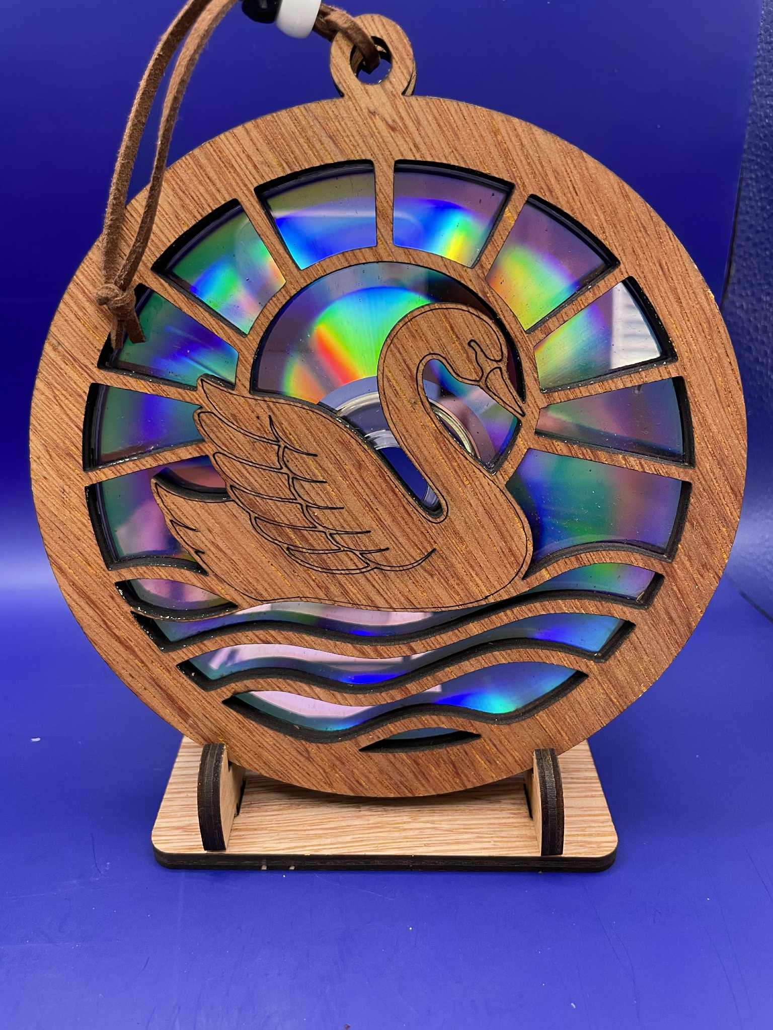 Swan suncatcher